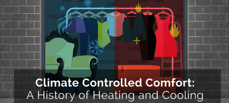 Learn how heating and cooling have set the stage for climate control storage, a feature that keeps your storage unit insulated year round.