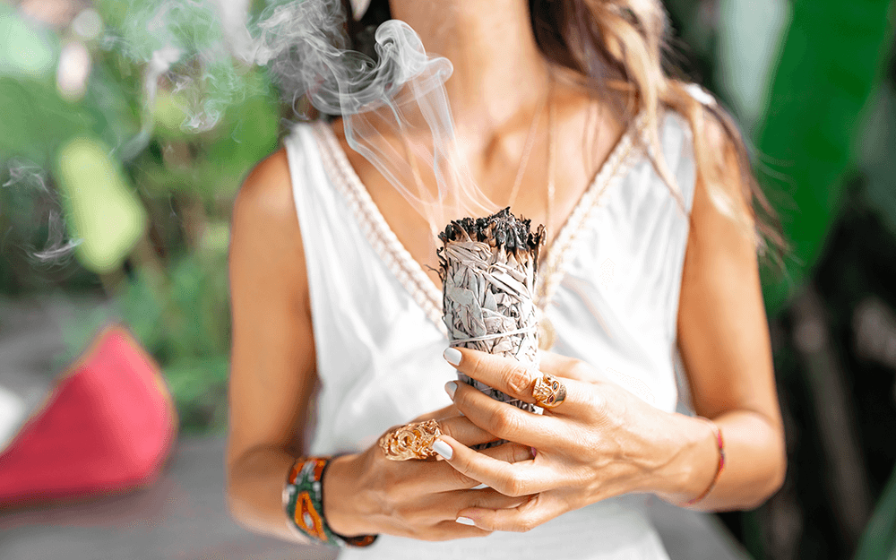 The ancient art of smudging has seen an upswing in popularity with people interested in more ancient religious ceremonial ideas. If you're interested in blessing your home before or after a move, you may find smudging makes your house feel more welcoming.